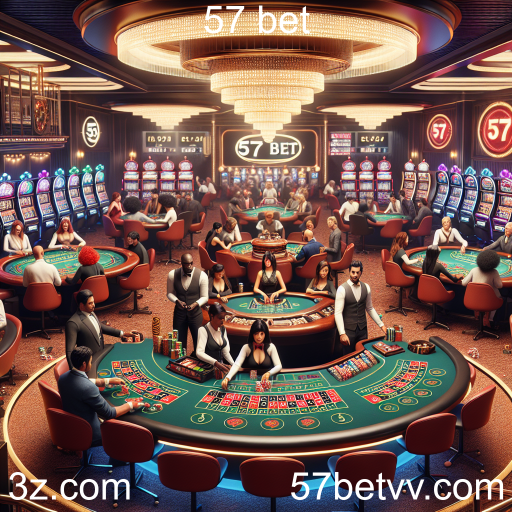 Explorando a Experiência de Cassino na 57 Bet